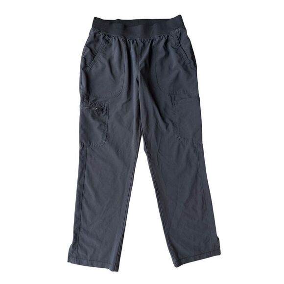 Infinity Women's 6-Pocket STRETCH Rib-Knit Waistband Cargo Scrub Pants & 2 Tops - Picture 5 of 10